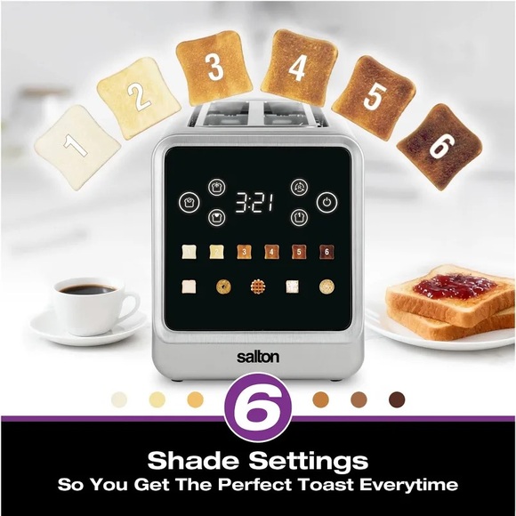 Salton Touch Screen Toaster - Picture 4 of 9